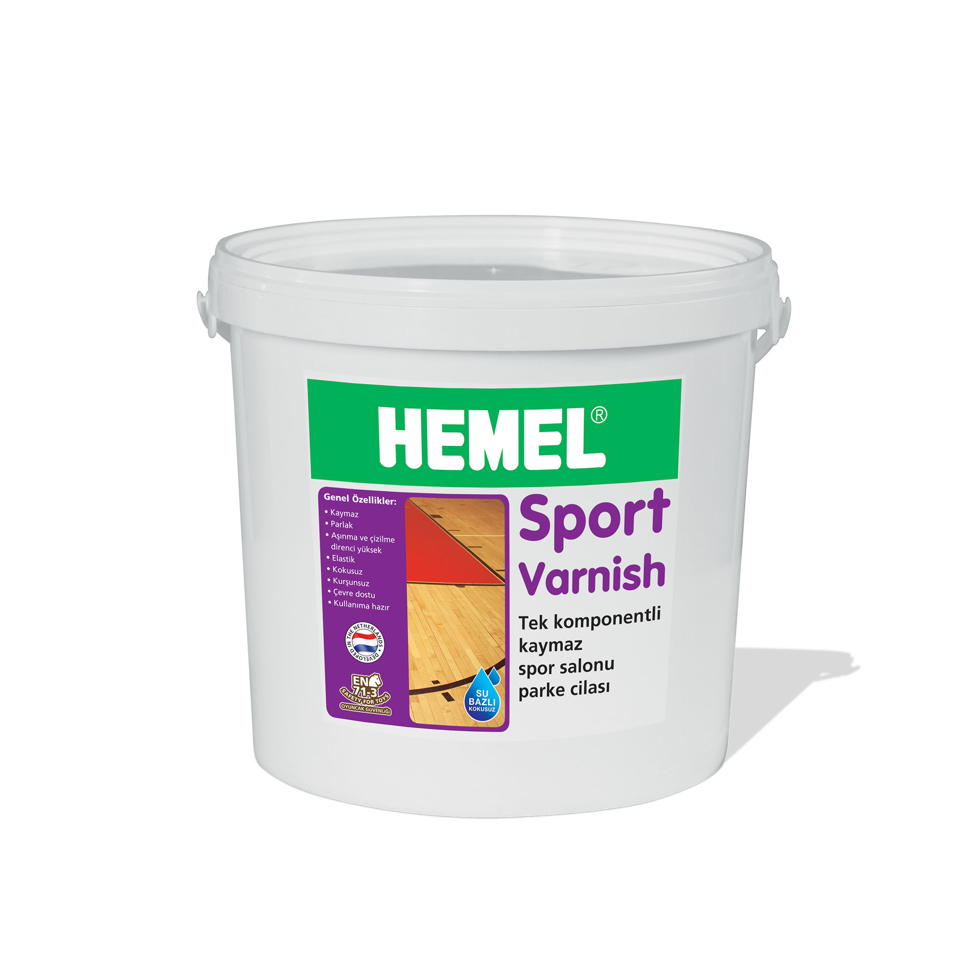 HEMEL Sport Varnish – Spor Salonu Cila Sistemi