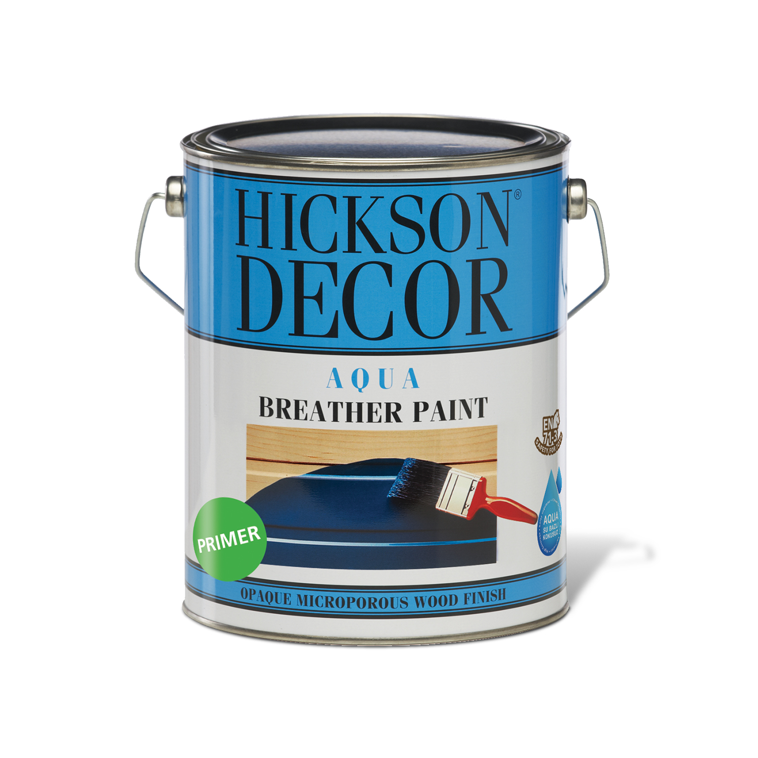 Hickson Decor Aqua Universal Primer – Örtücü Ahşap Astarı