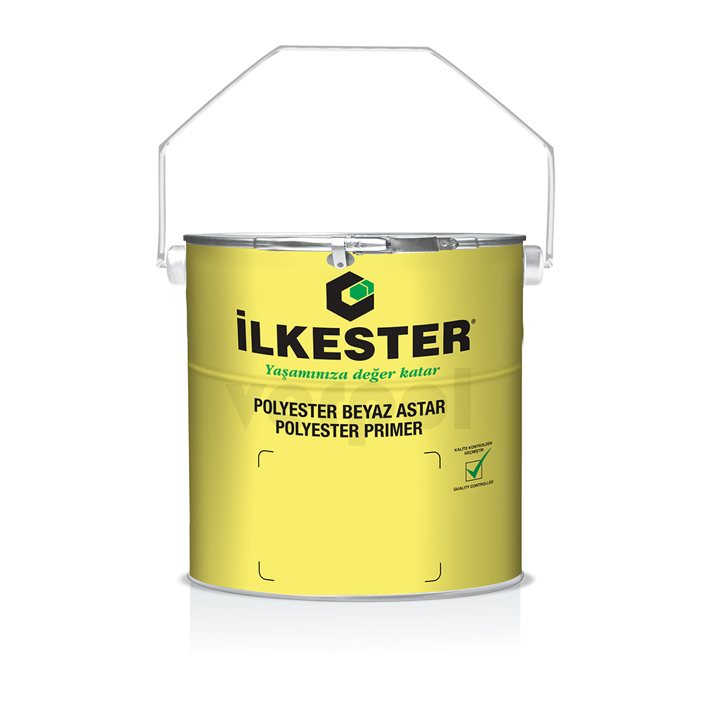 İLKESTER P-2002 Polyester Beyaz Astar