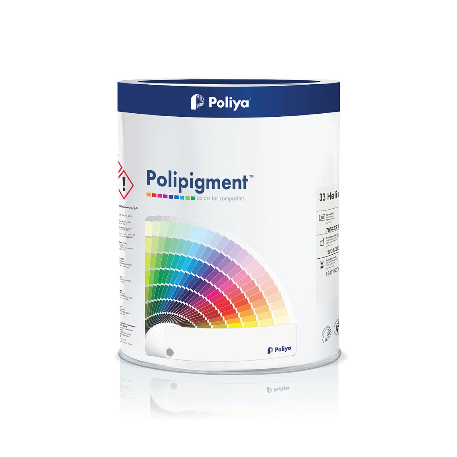 Poliya Polipigment Metalik ve Sedef Renk Pastaları